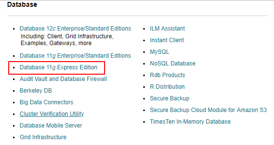 Oracle express edition download free